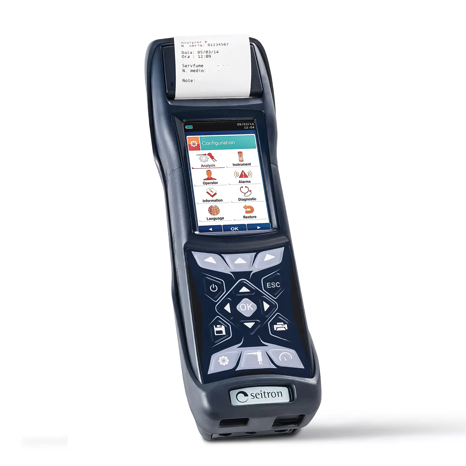 S6000 | SEITRON | ANALIZADOR DE COMBUSTIÓN